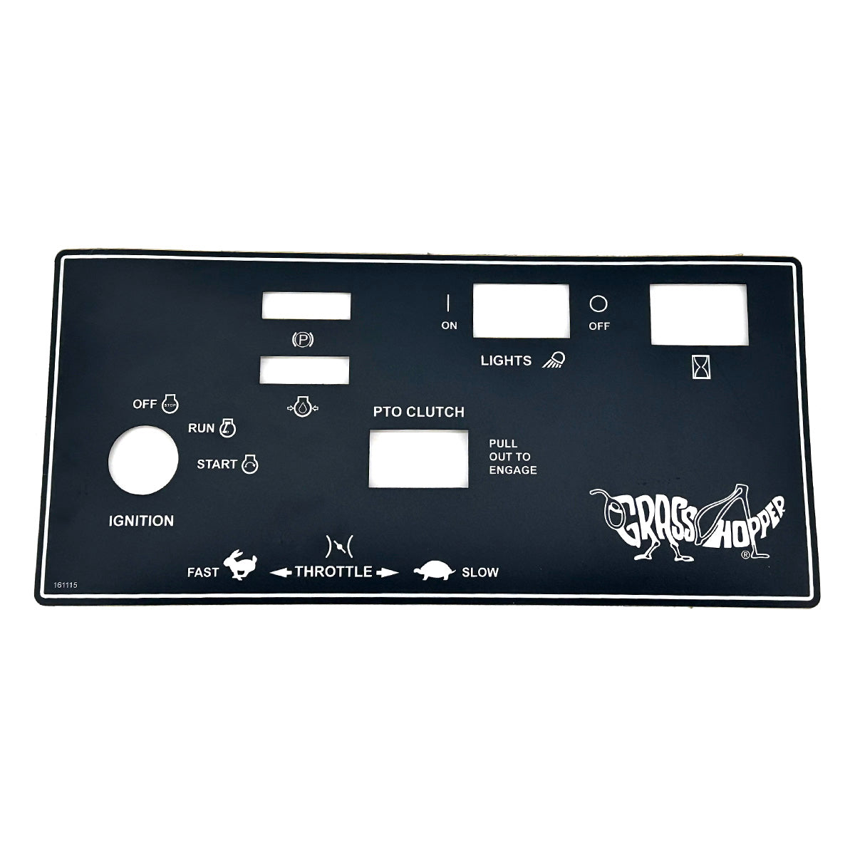 Grasshopper part 161115 — DECAL - CONSOLE