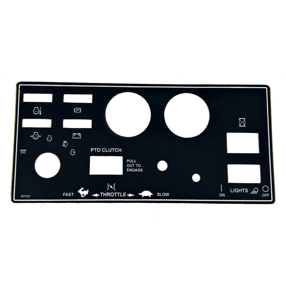 Grasshopper part 161123 — DECAL CONSOLE PIC