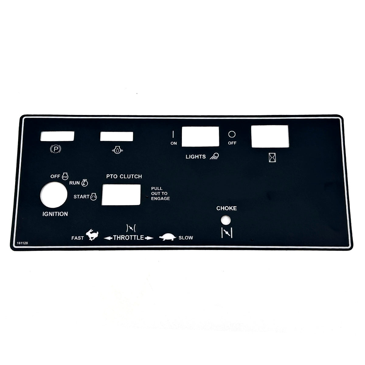 Grasshopper part 161128 — DECAL - CONSOLE 700 AC