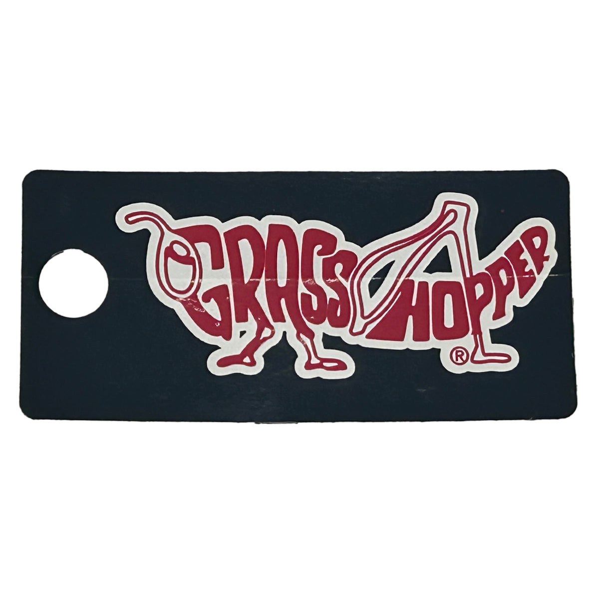 Grasshopper part 163292 — DECAL LOGO RED/WHITE/BLACK