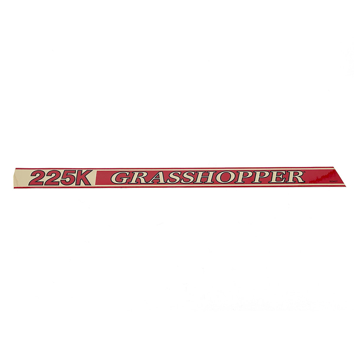 Grasshopper part 163407 — DECAL 225K TRIM LT 14
