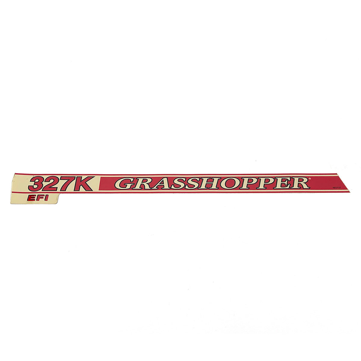 Grasshopper part 163737 — DECAL - 327K EFI TRIM LT 14