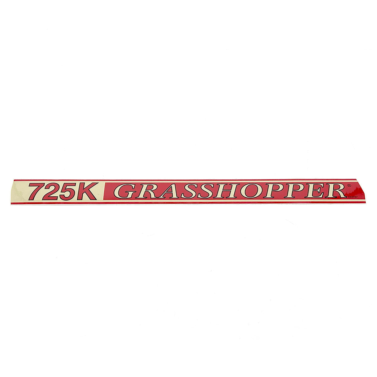 Grasshopper part 163767 — DECAL 725K TRIM LT 2014