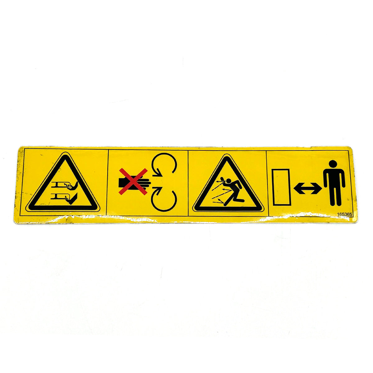 Grasshopper part 165365 — DECAL-PICT - KEEP AWAY