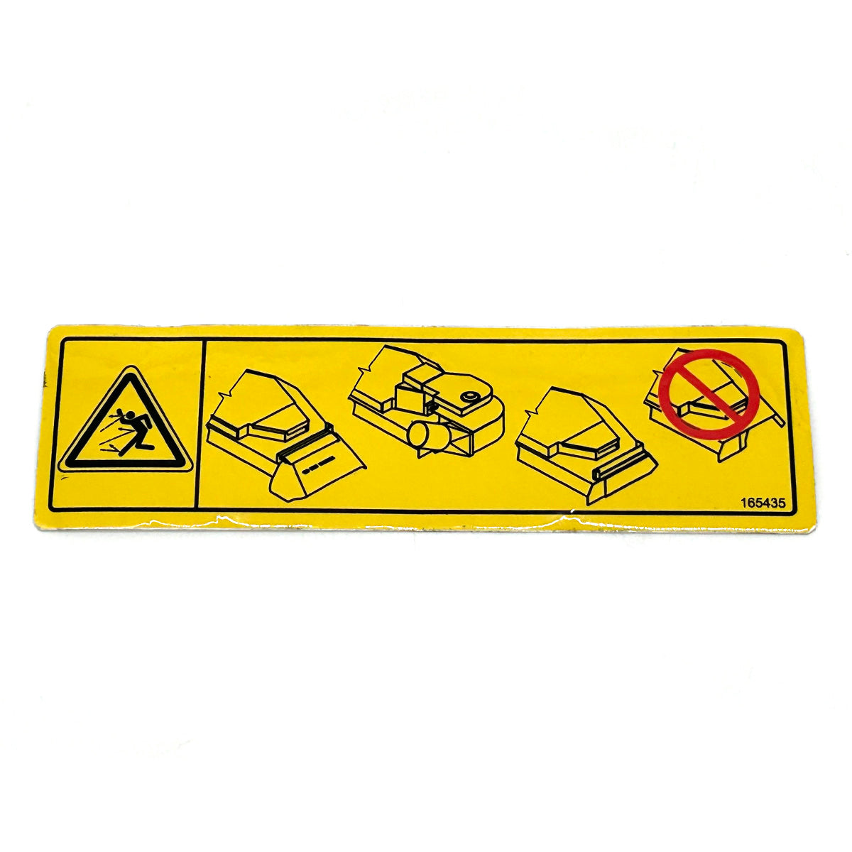 Grasshopper part 165435 — DECAL PICT - DISCHARGE SHIELD