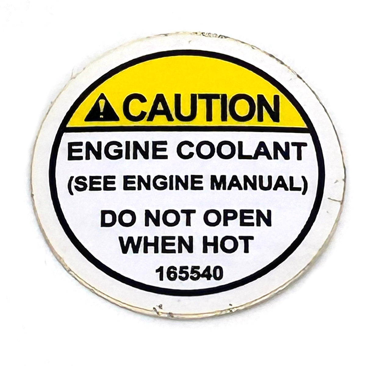 Grasshopper part 165540 — DECAL RADIATOR CAP