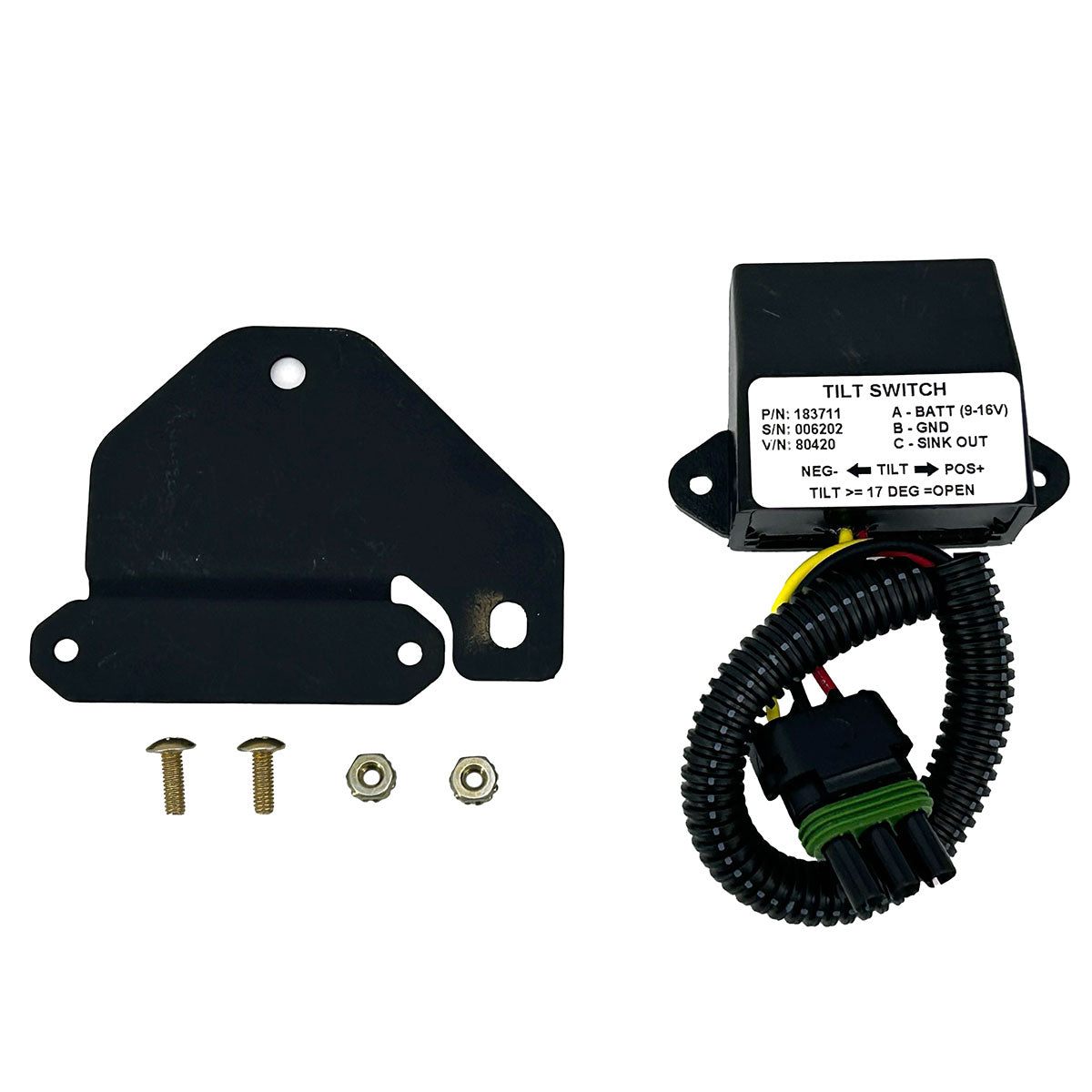 Grasshopper part 605988 — TILT SWITCH KIT