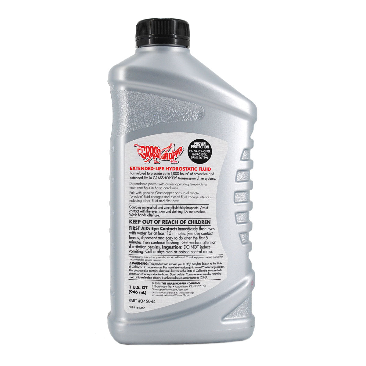 Genuine Grasshopper - Fluid - Cooltemp Hydro-Max qt - 24 Ea - 345044B photo 4