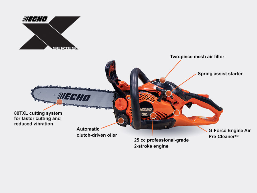 ECHO - CS-2511PN Chainsaw, 14"