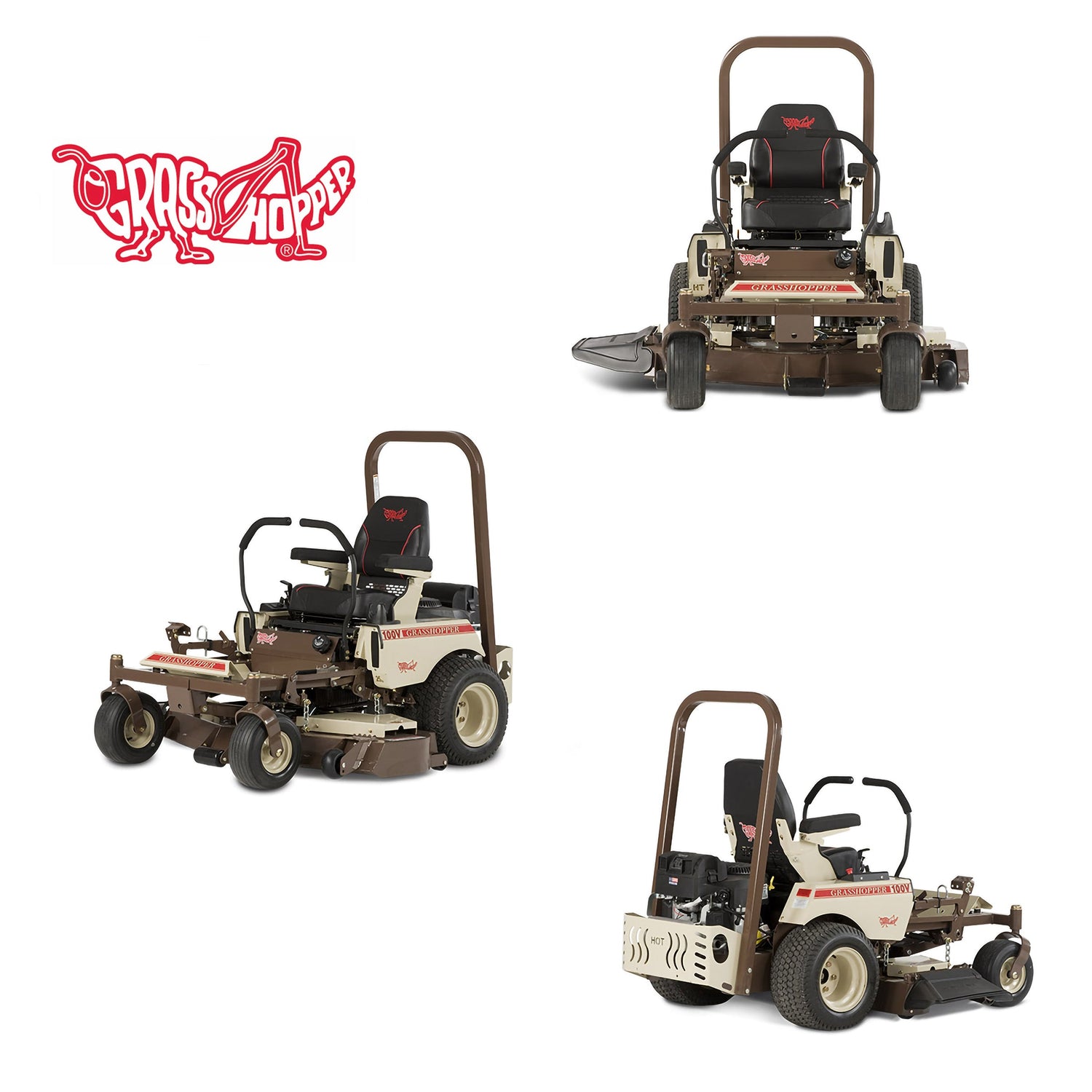Grasshopper - Zero Turn Mowers, Mid Mount, 100V Series