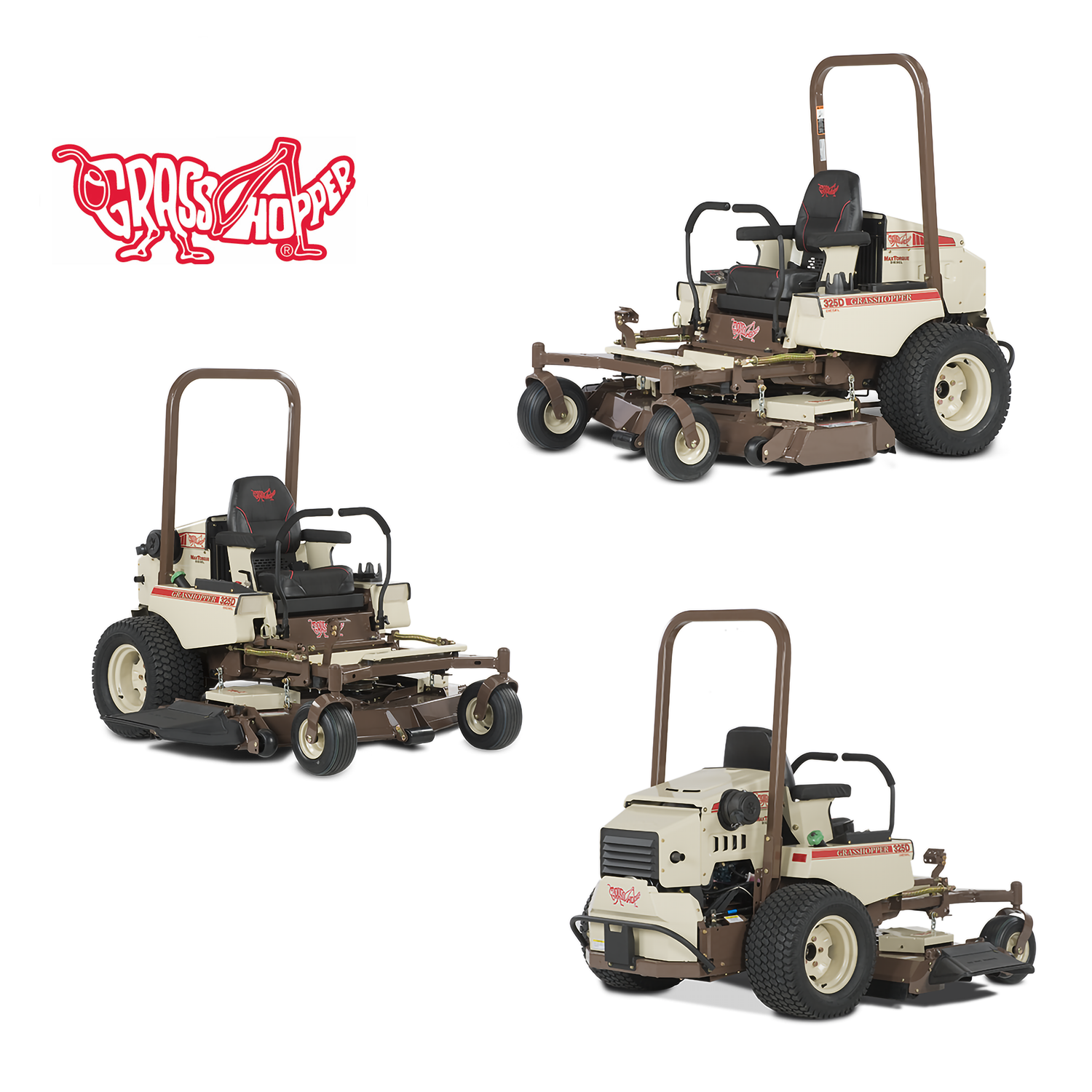 Grasshopper - Zero Turn Mowers, Mid Mount, 300H Series