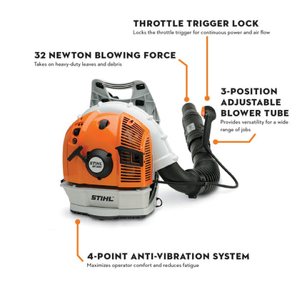 STIHL - BR 600-Z Leaf Blower - Blower, Backpack - 4282-011-1632-US photo 2