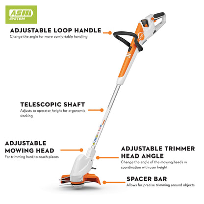 STIHL - FSA 30.0 String Trimmer - Set Cordless Trimmer - FA10-011-5711-US photo 29