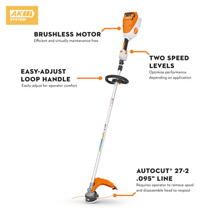STIHL - FSA 80.0 String Trimmer - Cordless Trimmer - FA08-011-5701-US photo 9