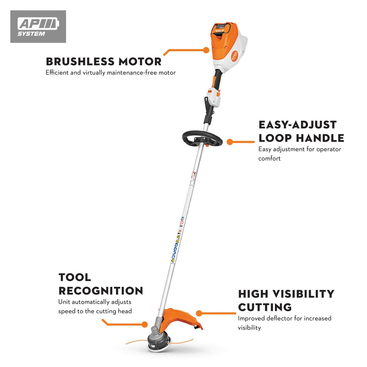 STIHL - FSA 120.0 String Trimmer - R Set Cordless Trimmer - FA08-011-5772-US photo 3