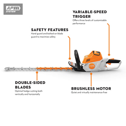 STIHL - HSA 100.1 Hedge Trimmer - Cordless - HA07-011-3531-US photo 6