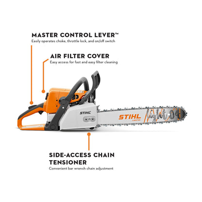 STIHL - MS 250-Z Chainsaw - 45cm/18" - 1123-200-0881-US photo 8