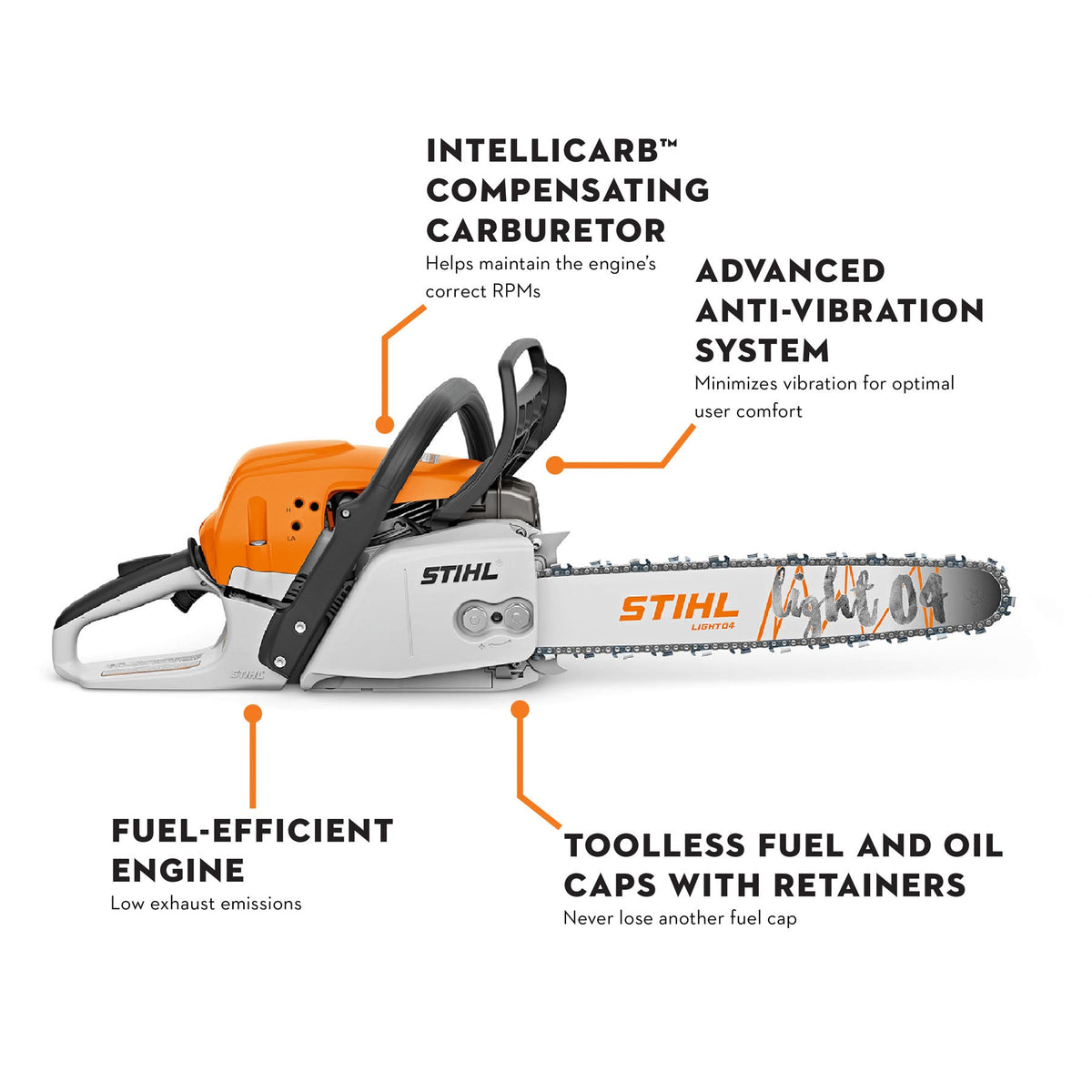 STIHL - MS 291-Z Chainsaw - 50cm/20" - 1141-200-0674-US photo 8