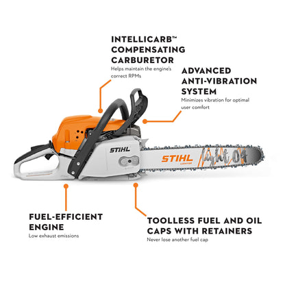 STIHL - MS 291-Z Chainsaw - 45cm/18" - 1141-200-0673-US photo 8