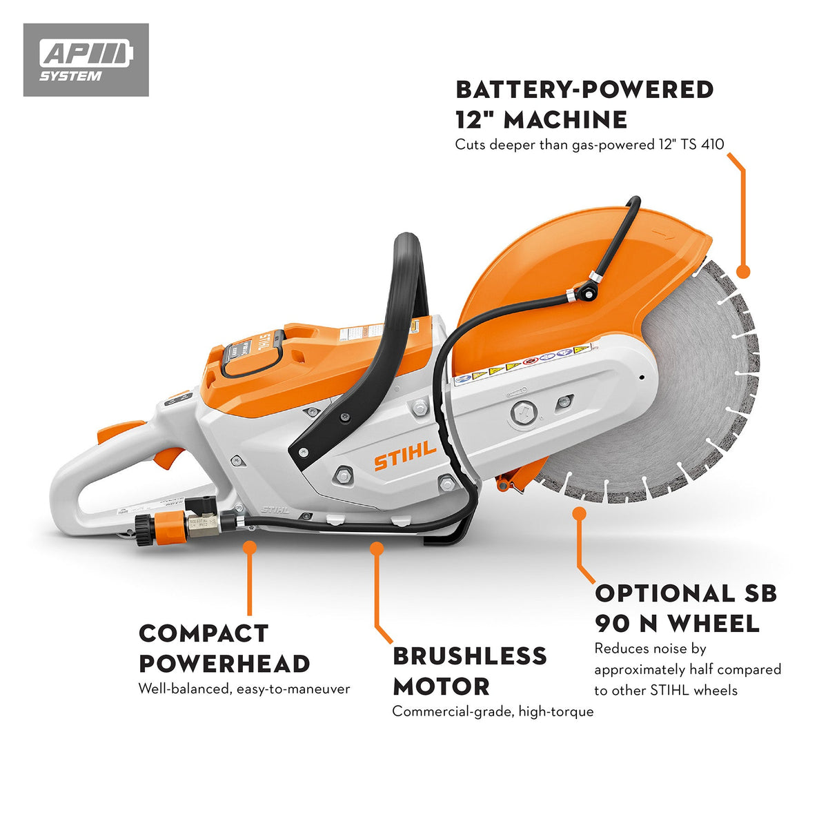 STIHL - TSA 300.0 Cut-Off Saw - Cordless Cut-Off Machine - TA02-011-6601-US photo 4