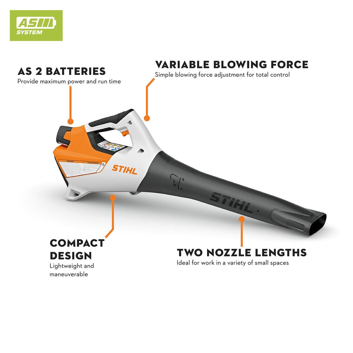 STIHL - BGA 30.0 Leaf Blower - Cordless Blower - BA08-011-5902-US photo 16