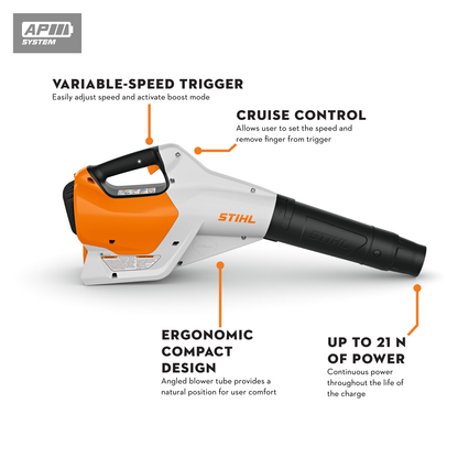 STIHL - BGA 160.0 Leaf Blower - Set Cordless Blower - BA09-011-5910-US photo 9
