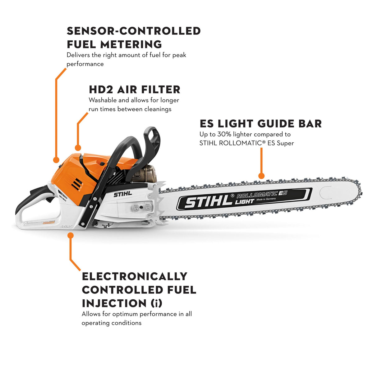 STIHL - MS 500i Chainsaw - 18 33RS 8817 - 1147-200-0029 photo 6