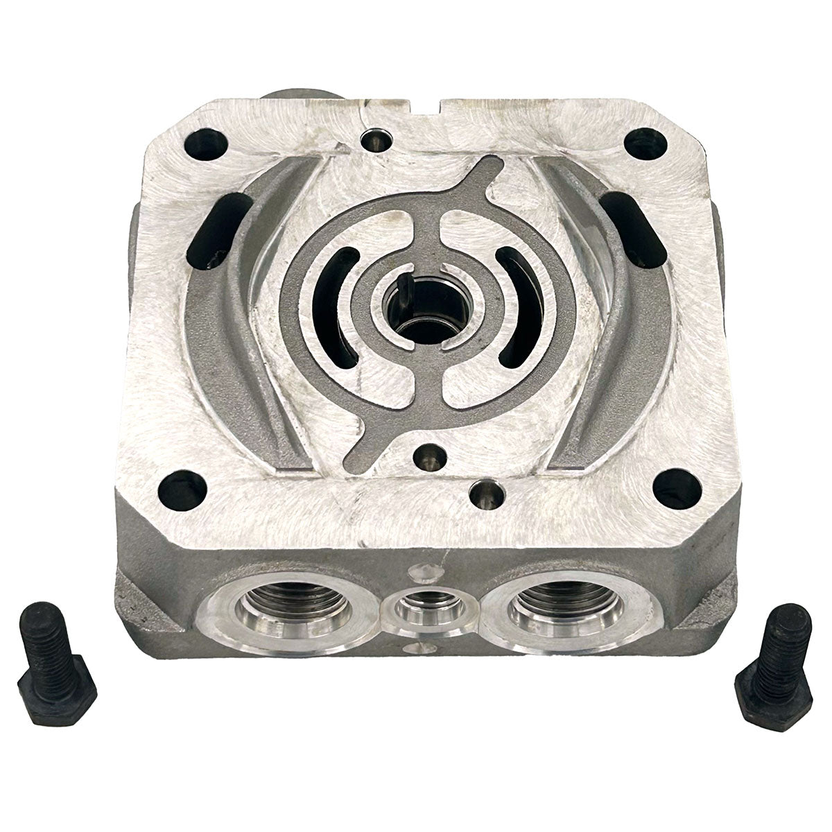 Grasshopper part 130043 — END CAP KIT W/THRU W/SHOCK VLV