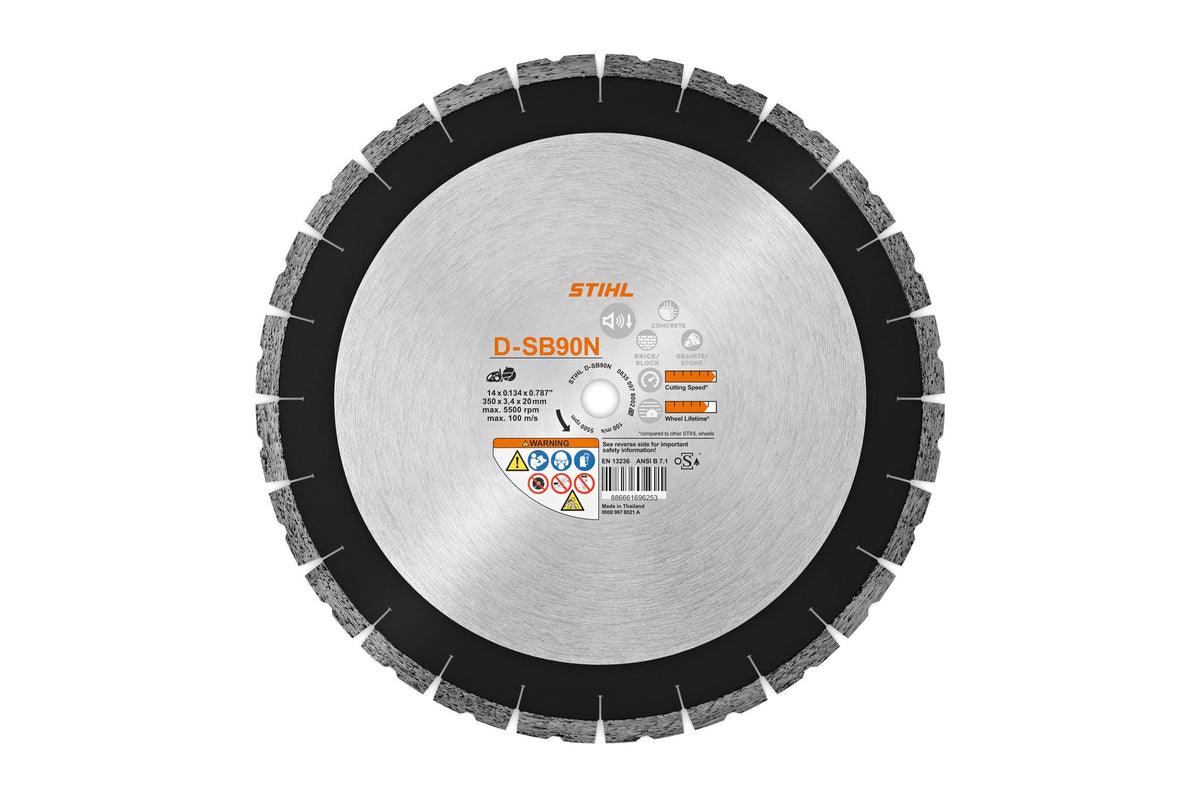 STIHL - Cutting Wheel D-SB90N Ø 300mm/12" - 0835-097-8001 photo 1