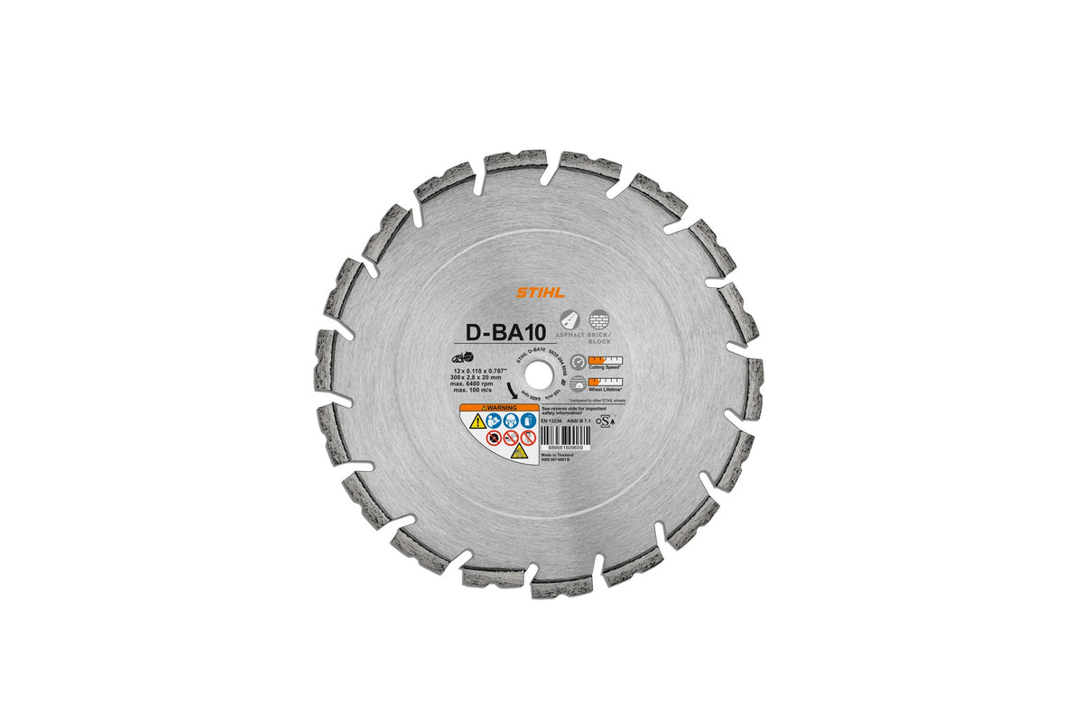 STIHL - Cutting Wheel D-BA10 Ø 300MM/12" - 0835-094-8006 photo 1