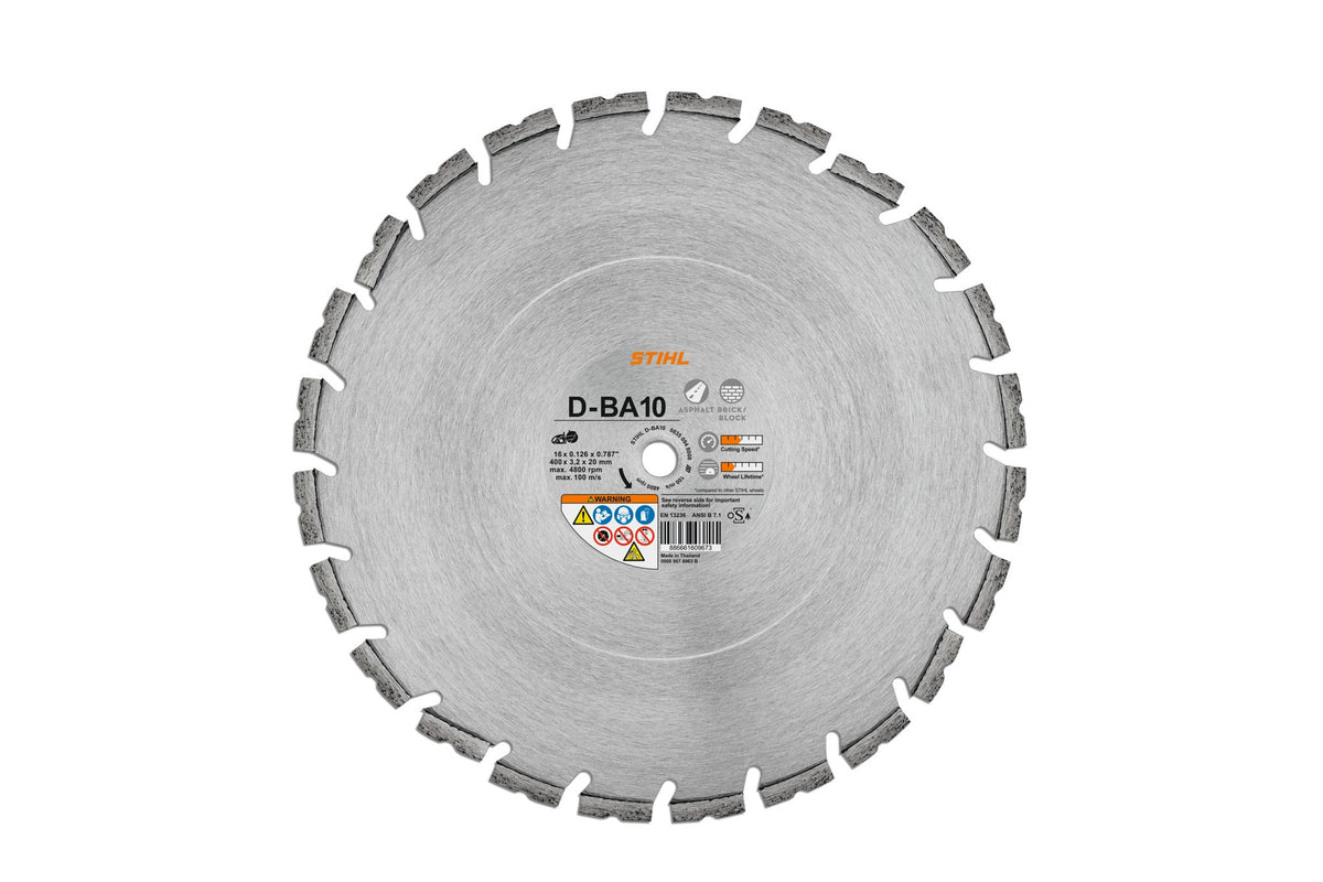 STIHL - Cutting Wheel D-BA10 Ø 400MM/16" - 0835-094-8008 photo 1