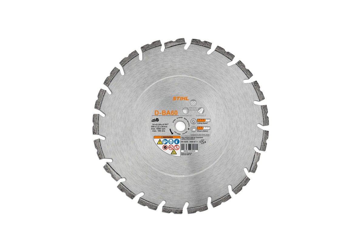 STIHL - Cutting Wheel D-BA60 Ø 300MM/12" - 0835-094-8009 photo 1