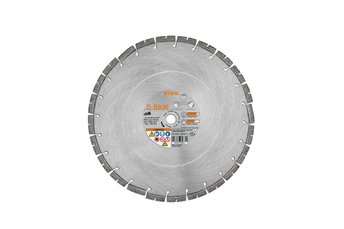 STIHL - Cutting Wheel D-BA90 Ø 350MM/14" - 0835-094-8013 photo 1