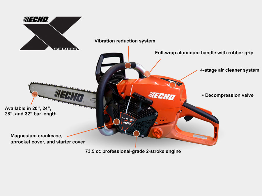 [enrich:echo-cs-7310pw:2] ECHO CS-7310PW Chainsaw — alternate view 2