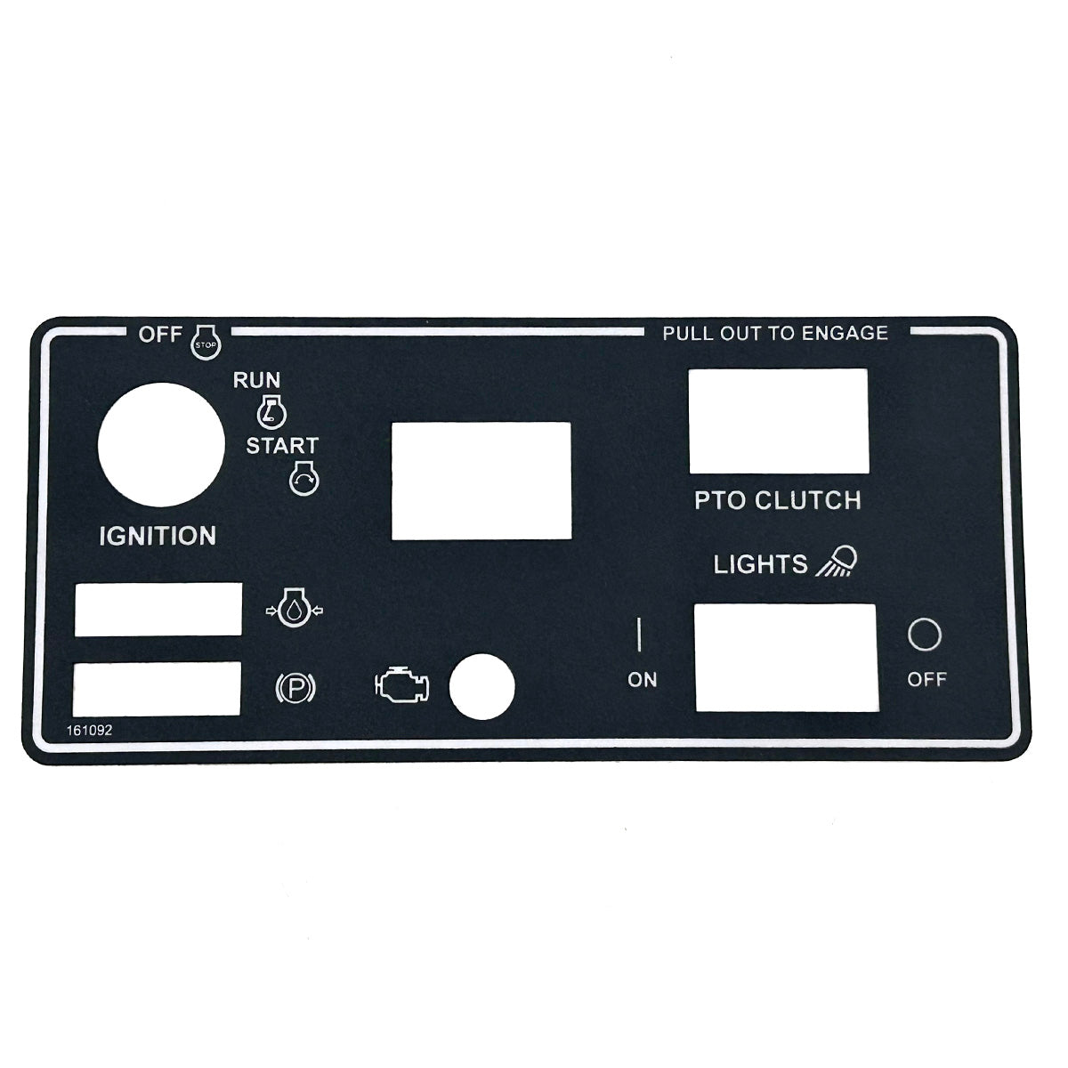 Grasshopper part 161092 — DECAL - CONSOLE