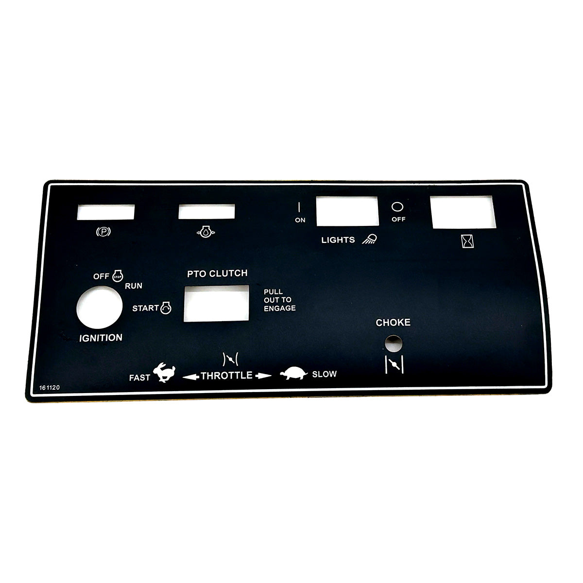 Grasshopper part 161120 — DECAL CONSOLE PIC 700AC TILTUP