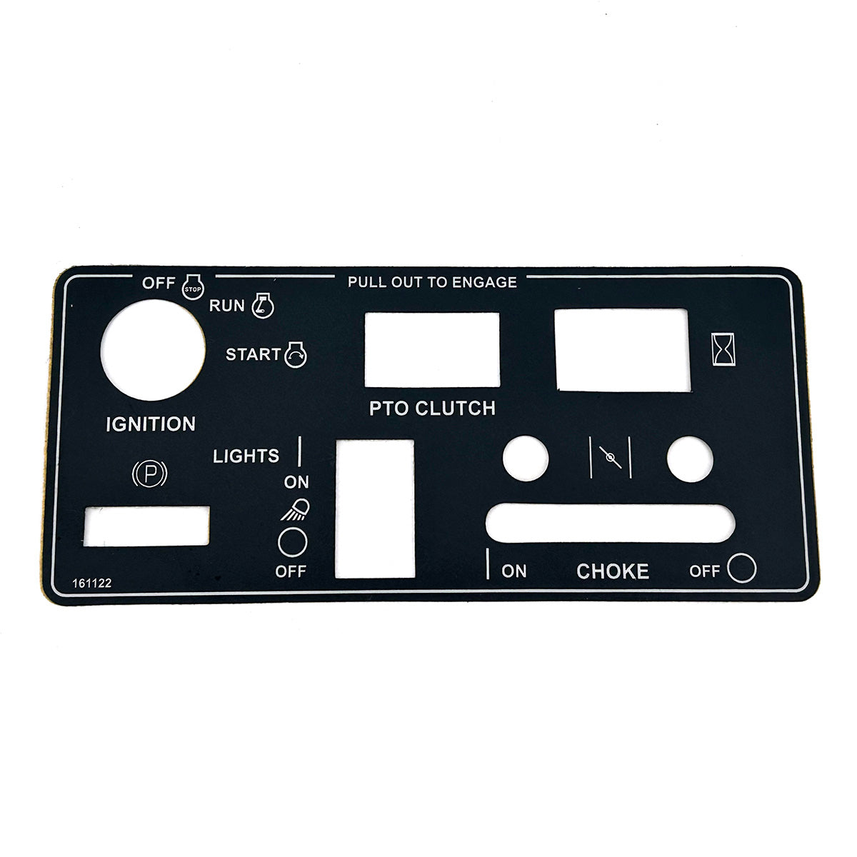 Grasshopper part 161122 — DECAL - CONSOLE PIC 200/600T
