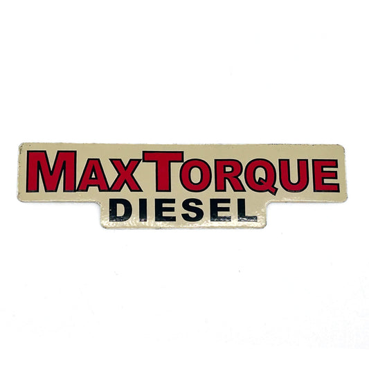 Grasshopper part 161188 — DECAL-MAXTORQUE
