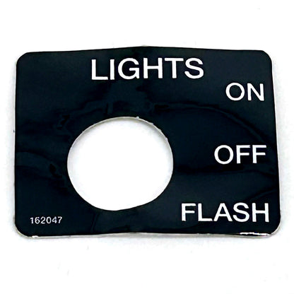 Grasshopper part 162047 — DECAL - CANOPY LIGHTS