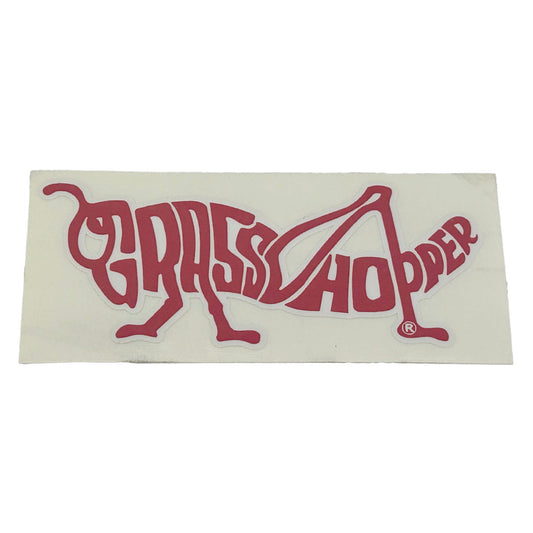 Grasshopper part 163293 — DECAL LOGO RED SMALL