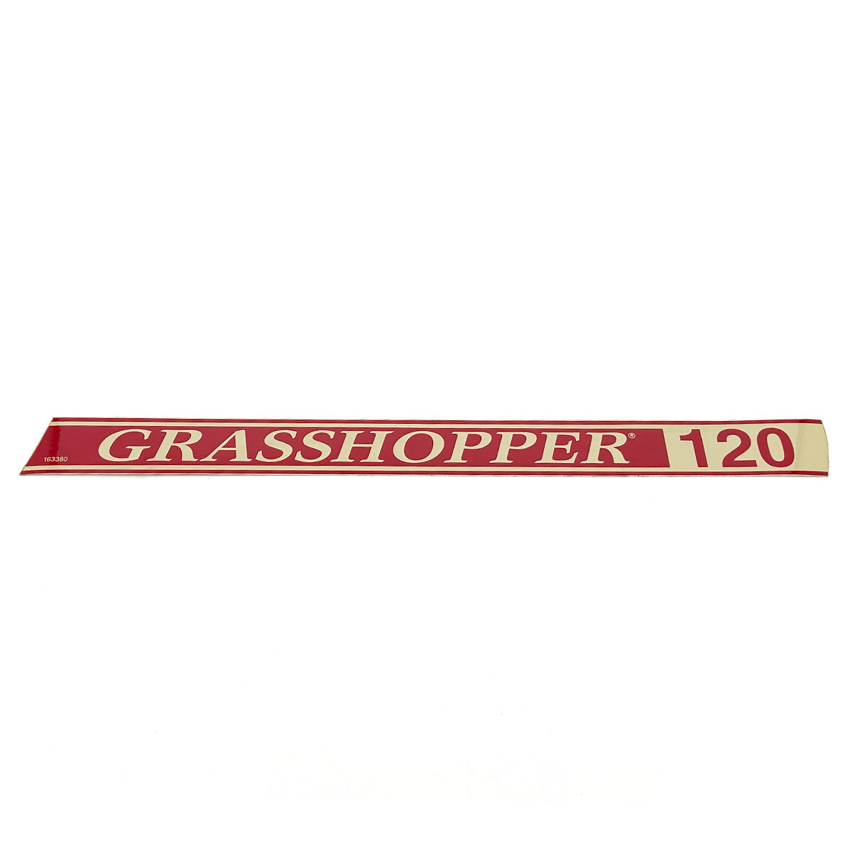 Grasshopper part 163380 — DECAL - 120 TRIM RT