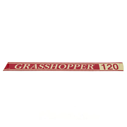 Grasshopper part 163380 — DECAL - 120 TRIM RT