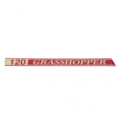 Grasshopper part 163381 — DECAL - 120 TRIM LT