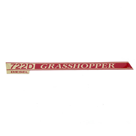 Grasshopper part 163463 — DECAL - 722D TRIM LT. 06