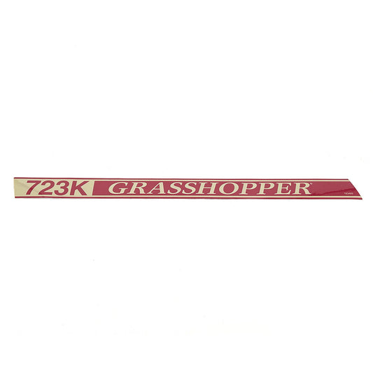 Grasshopper part 163465 — DECAL - 723K TRIM LT 06