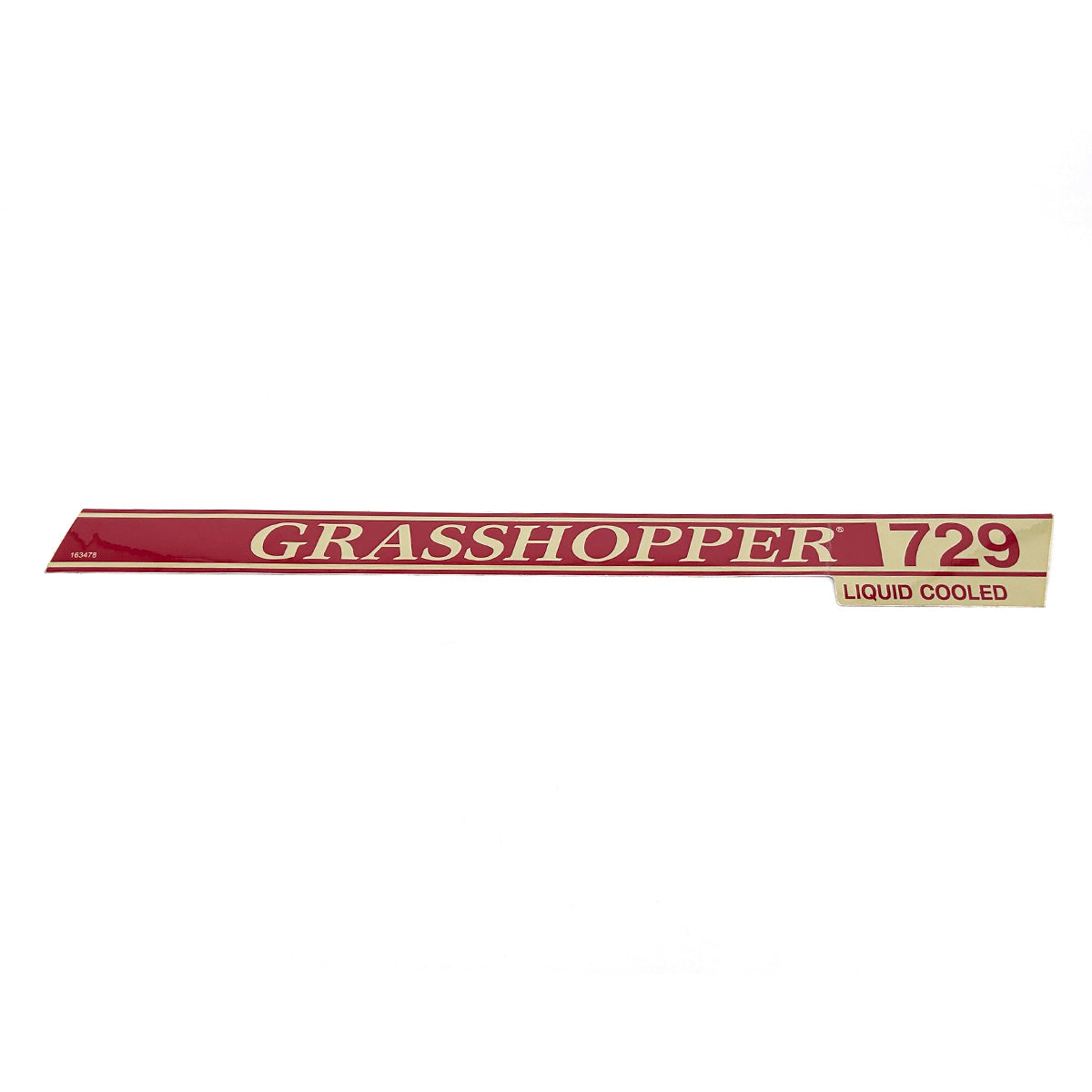Grasshopper part 163478 — DECAL - 729 TRIM RT. 06