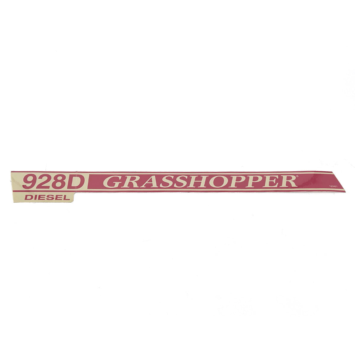 Grasshopper part 163491 — DECAL - 928D TRIM LT. 06