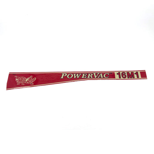 Grasshopper part 163623 — DECAL - MOD 16 TRIM LT