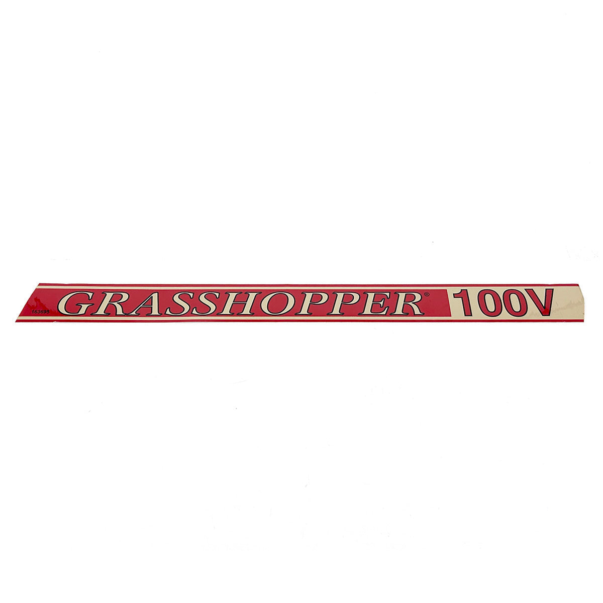 Grasshopper part 163695 — DECAL - 100V TRIM RT  125VB