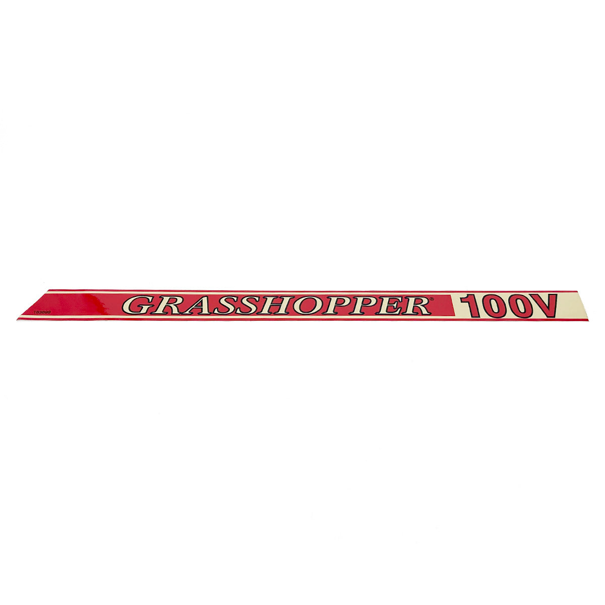 Grasshopper part 163698 — DECAL - 100V TRIM RIGHT